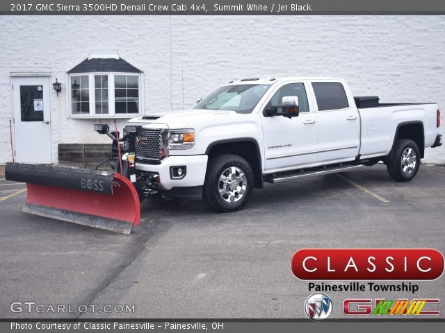 2017 GMC Sierra 3500HD Denali Crew Cab 4x4 in Summit White