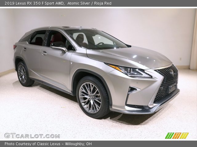 2019 Lexus RX 350 F Sport AWD in Atomic Silver