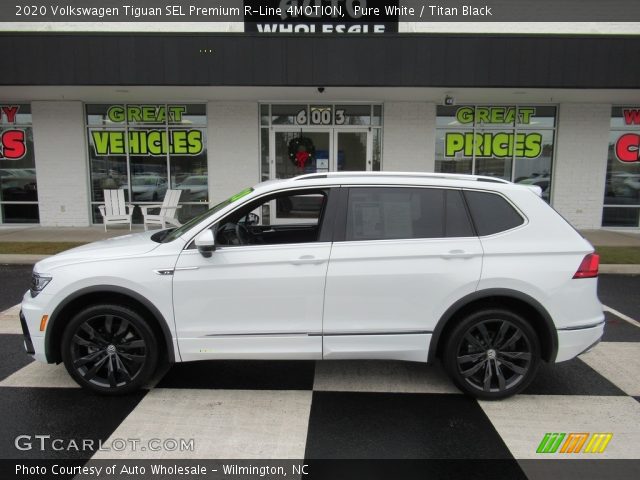 2020 Volkswagen Tiguan SEL Premium R-Line 4MOTION in Pure White