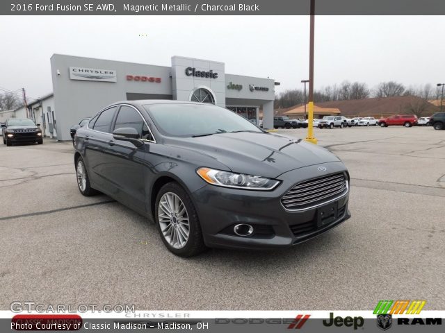 2016 Ford Fusion SE AWD in Magnetic Metallic