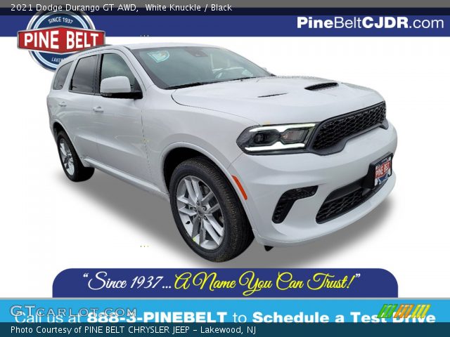 2021 Dodge Durango GT AWD in White Knuckle