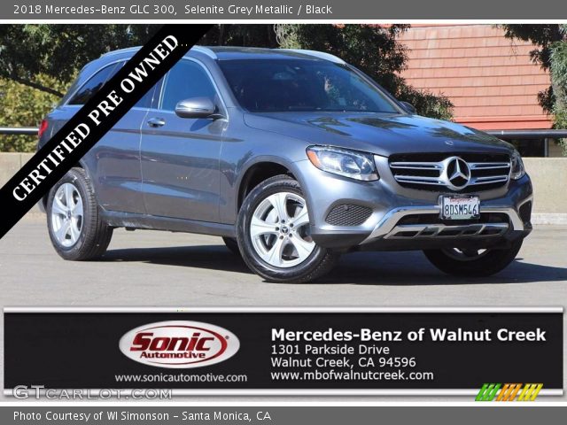 2018 Mercedes-Benz GLC 300 in Selenite Grey Metallic