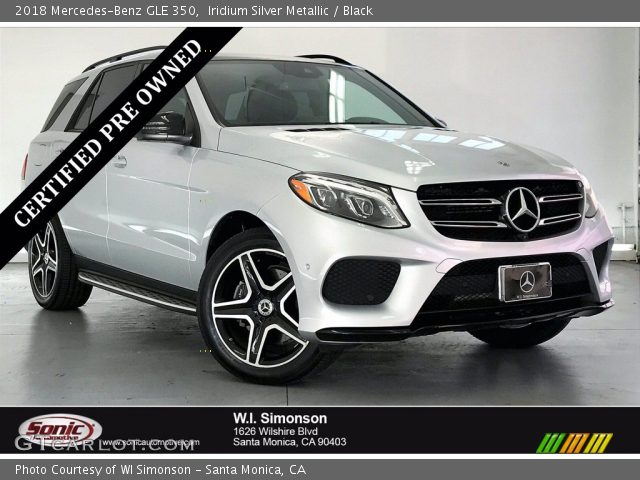 2018 Mercedes-Benz GLE 350 in Iridium Silver Metallic