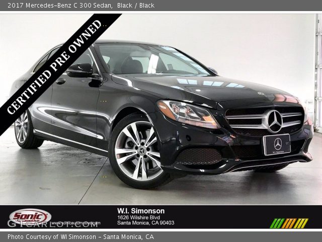 2017 Mercedes-Benz C 300 Sedan in Black