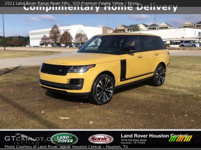 2021 Land Rover Range Rover Fifty in SVO Premium Palette Yellow