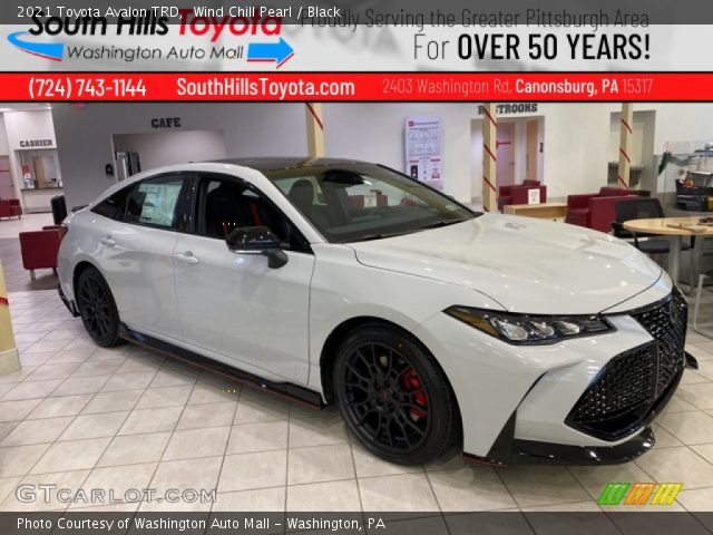 2021 Toyota Avalon TRD in Wind Chill Pearl