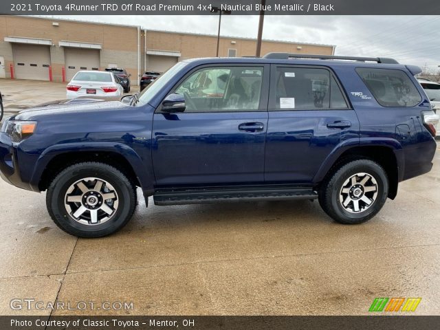 2021 Toyota 4Runner TRD Off Road Premium 4x4 in Nautical Blue Metallic