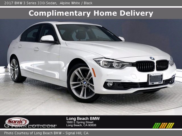 2017 BMW 3 Series 330i Sedan in Alpine White