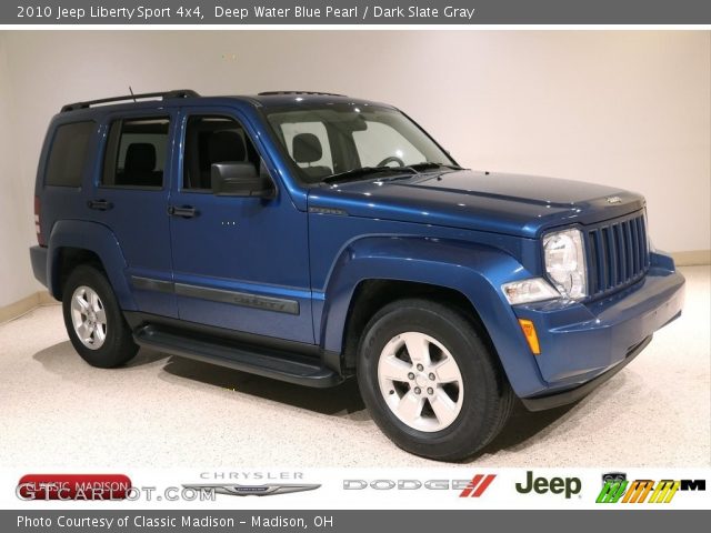 2010 Jeep Liberty Sport 4x4 in Deep Water Blue Pearl