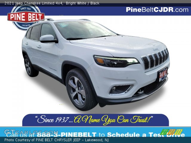 2021 Jeep Cherokee Limited 4x4 in Bright White