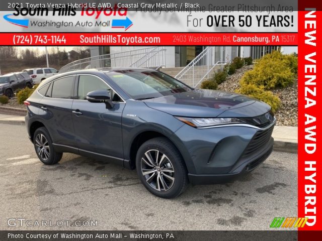 2021 Toyota Venza Hybrid LE AWD in Coastal Gray Metallic
