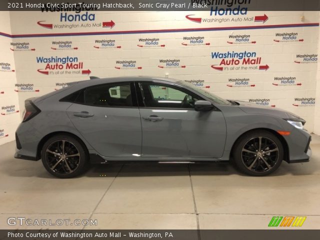 2021 Honda Civic Sport Touring Hatchback in Sonic Gray Pearl