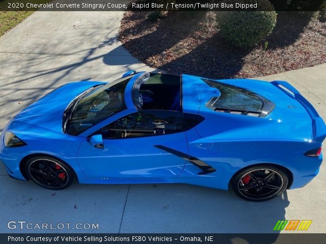 2020 Chevrolet Corvette Stingray Coupe in Rapid Blue