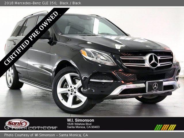 2018 Mercedes-Benz GLE 350 in Black