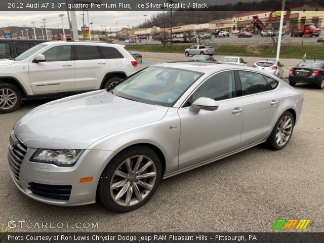 2012 Audi A7 3.0T quattro Premium Plus in Ice Silver Metallic