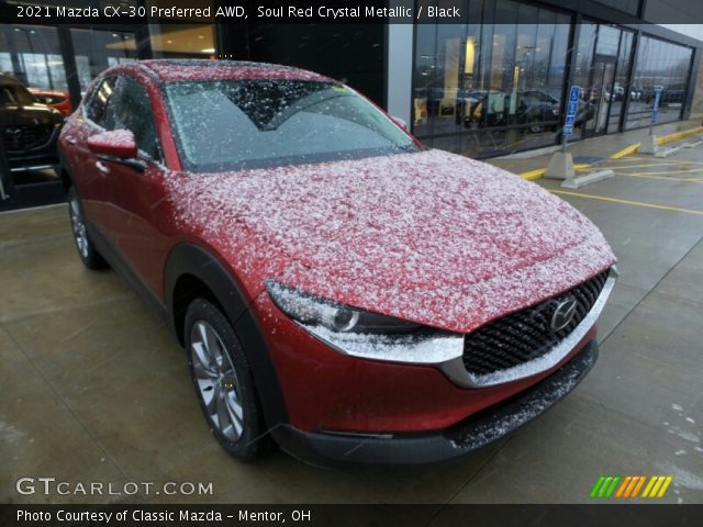 2021 Mazda CX-30 Preferred AWD in Soul Red Crystal Metallic