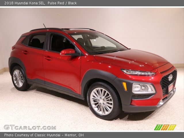 2018 Hyundai Kona SEL in Pulse Red