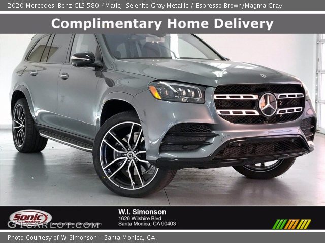 2020 Mercedes-Benz GLS 580 4Matic in Selenite Gray Metallic