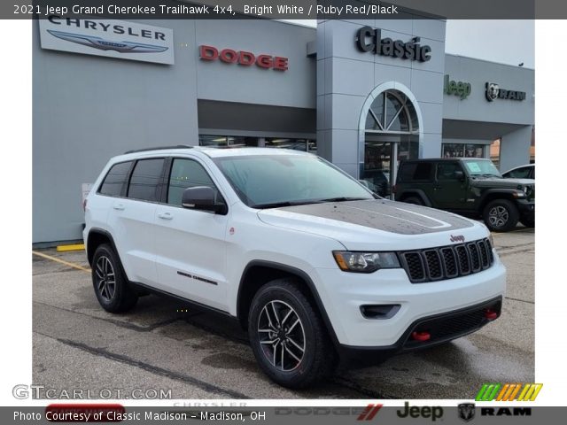 2021 Jeep Grand Cherokee Trailhawk 4x4 in Bright White