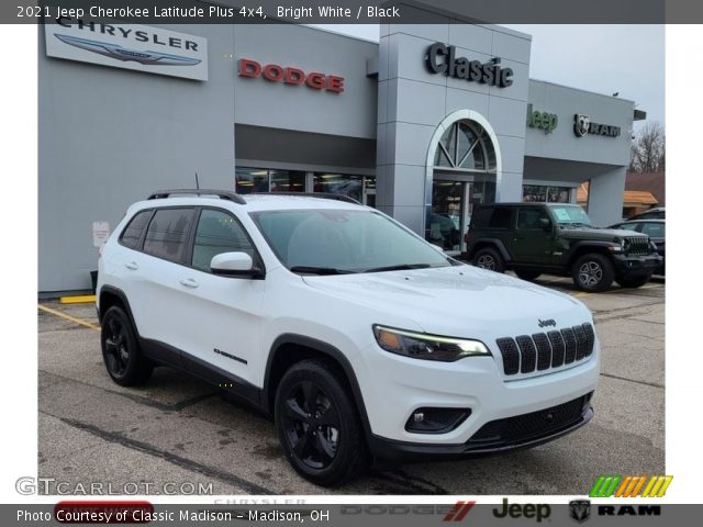 2021 Jeep Cherokee Latitude Plus 4x4 in Bright White