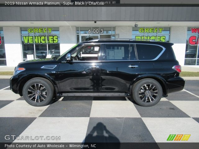 2019 Nissan Armada Platinum in Super Black