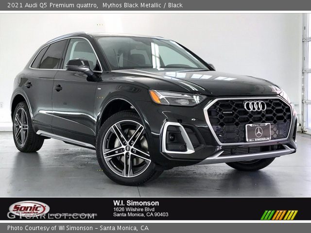 2021 Audi Q5 Premium quattro in Mythos Black Metallic