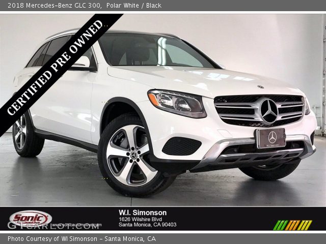 2018 Mercedes-Benz GLC 300 in Polar White