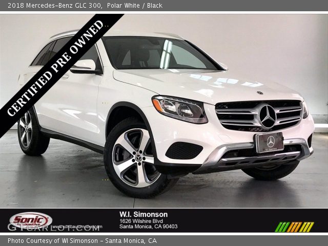 2018 Mercedes-Benz GLC 300 in Polar White