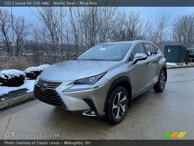 2021 Lexus NX 300 AWD in Atomic Silver