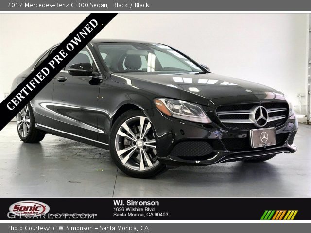 2017 Mercedes-Benz C 300 Sedan in Black