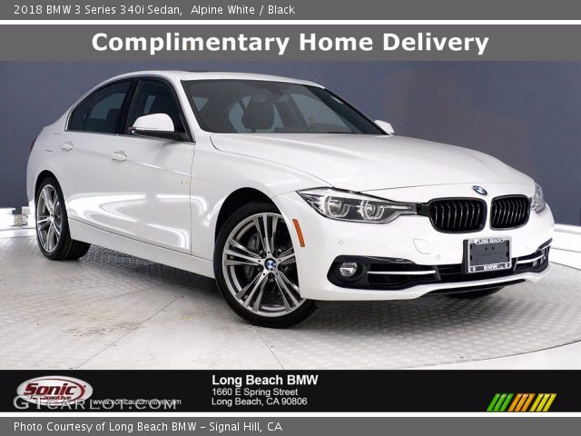 2018 BMW 3 Series 340i Sedan in Alpine White