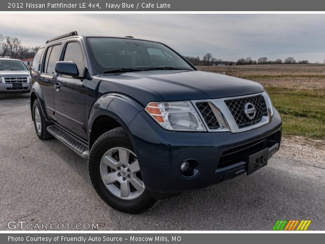 2012 Nissan Pathfinder LE 4x4 in Navy Blue