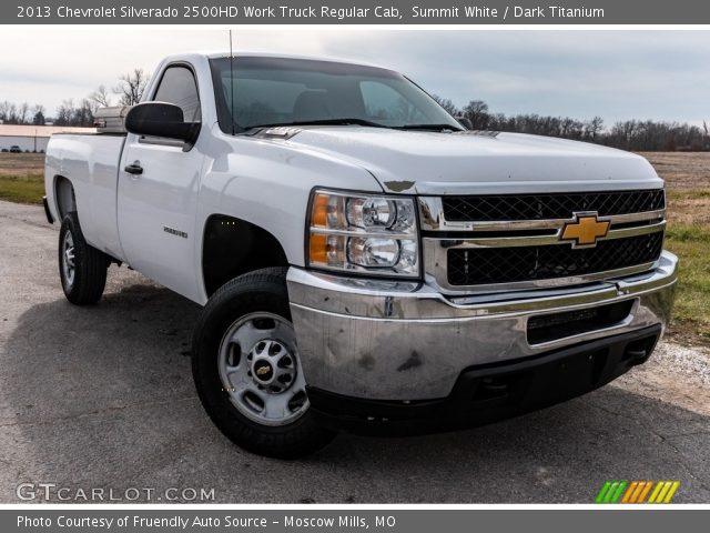 2013 Chevrolet Silverado 2500HD Work Truck Regular Cab in Summit White