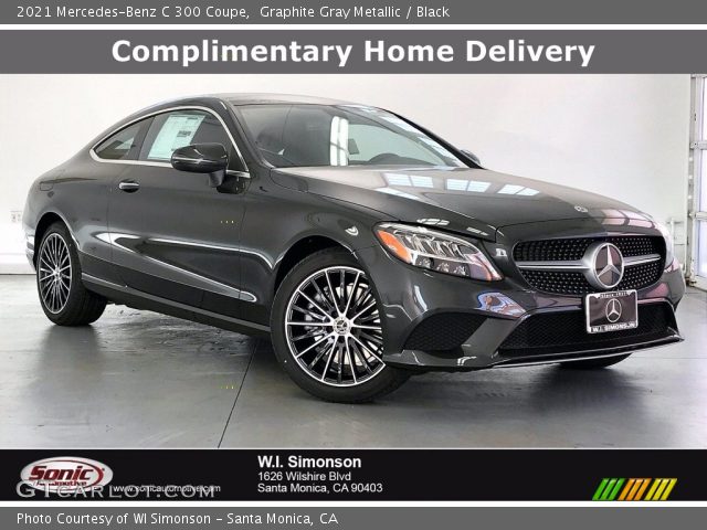 2021 Mercedes-Benz C 300 Coupe in Graphite Gray Metallic
