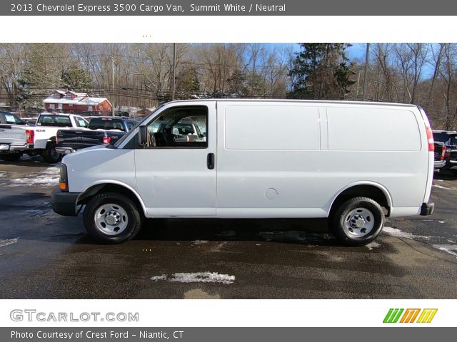 2013 Chevrolet Express 3500 Cargo Van in Summit White