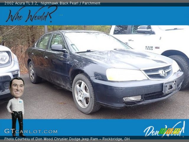2002 Acura TL 3.2 in Nighthawk Black Pearl