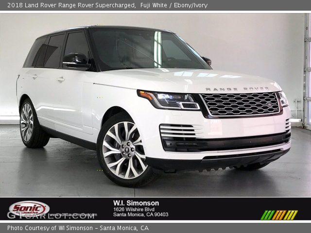 2018 Land Rover Range Rover Supercharged in Fuji White