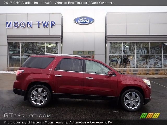 2017 GMC Acadia Limited AWD in Crimson Red Tintcoat