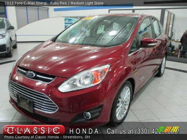 2013 Ford C-Max Energi in Ruby Red