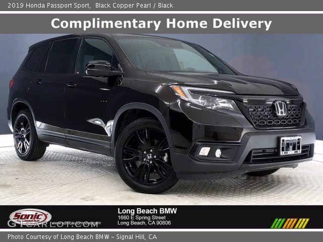 2019 Honda Passport Sport in Black Copper Pearl