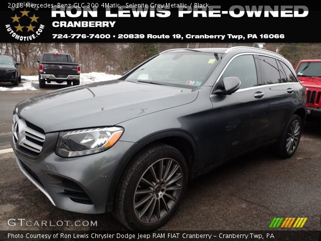 2018 Mercedes-Benz GLC 300 4Matic in Selenite Grey Metallic