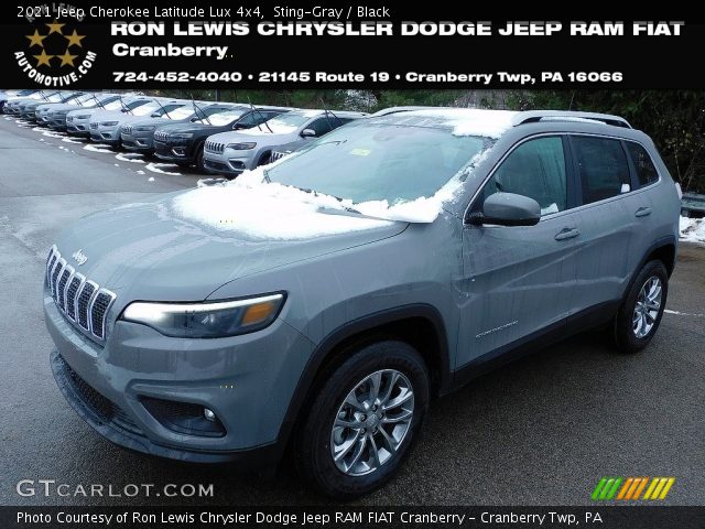 2021 Jeep Cherokee Latitude Lux 4x4 in Sting-Gray