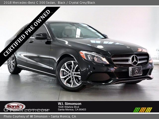 2018 Mercedes-Benz C 300 Sedan in Black
