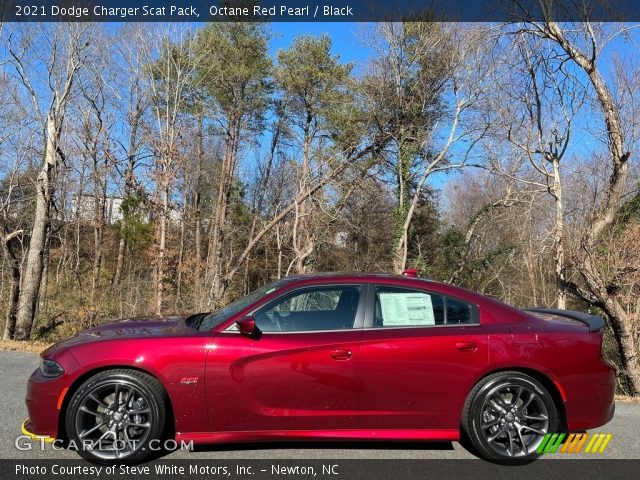 2021 Dodge Charger Scat Pack in Octane Red Pearl