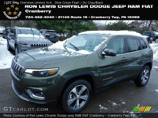 2021 Jeep Cherokee Limited 4x4 in Olive Green Pearl