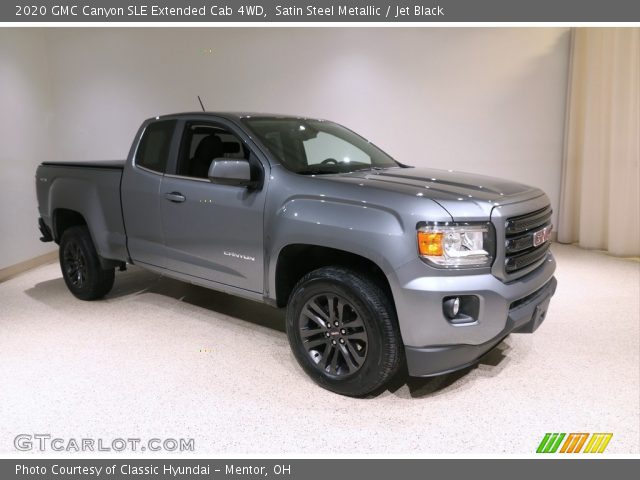2020 GMC Canyon SLE Extended Cab 4WD in Satin Steel Metallic