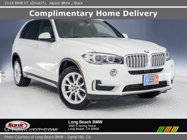 2018 BMW X5 sDrive35i in Alpine White