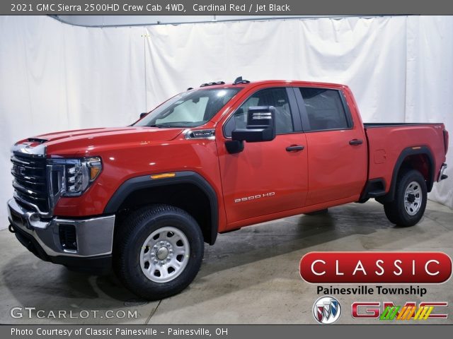 2021 GMC Sierra 2500HD Crew Cab 4WD in Cardinal Red