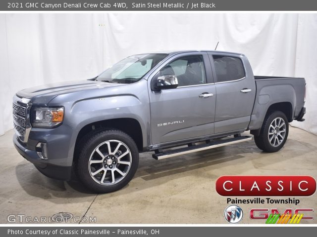 2021 GMC Canyon Denali Crew Cab 4WD in Satin Steel Metallic