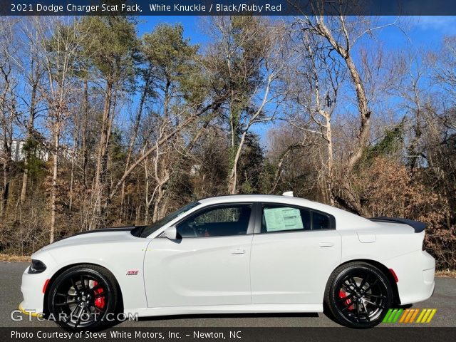 2021 Dodge Charger Scat Pack in White Knuckle
